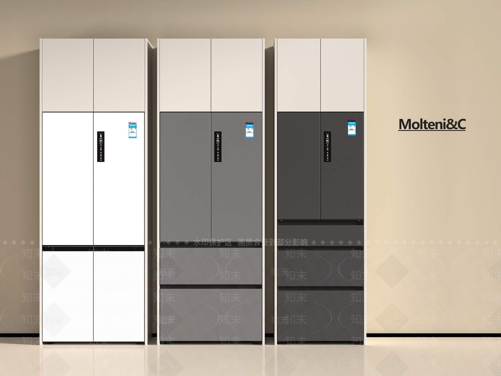 冰箱SU模型下载【ID:1199385721】