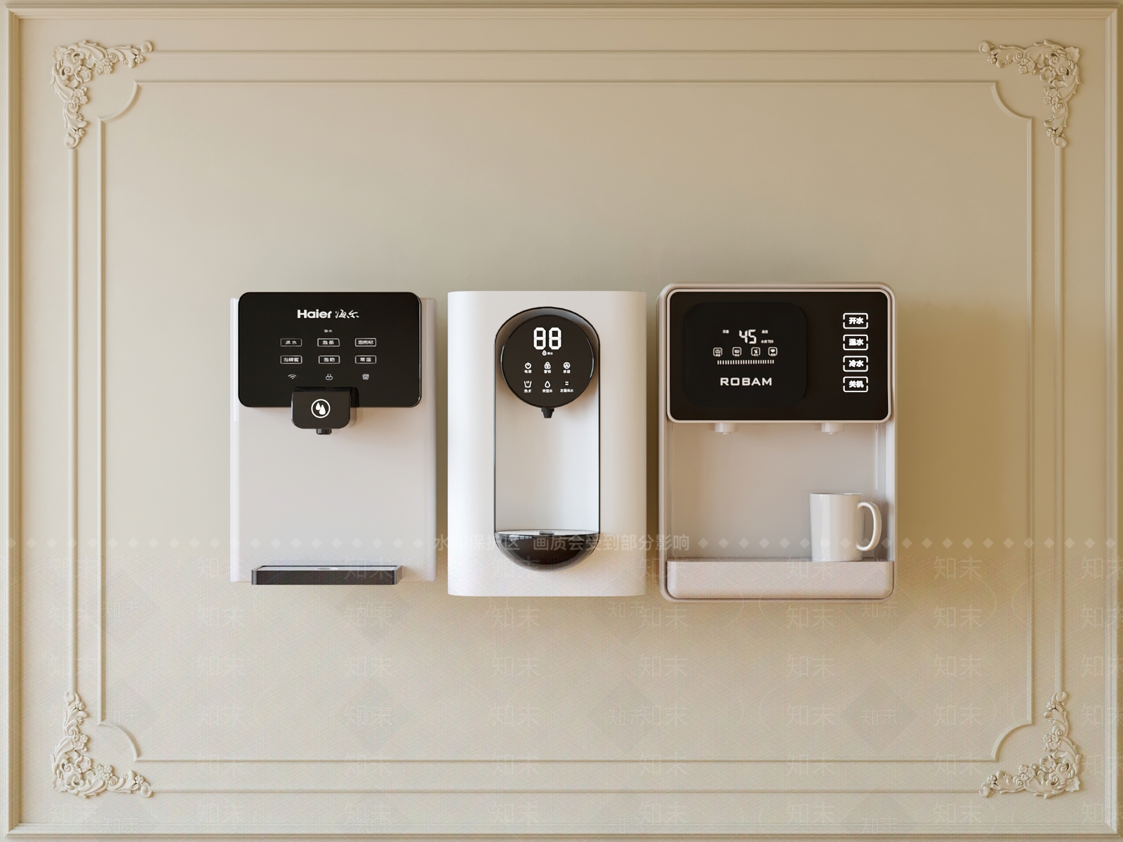 饮水机3D模型下载【ID:1199400511】