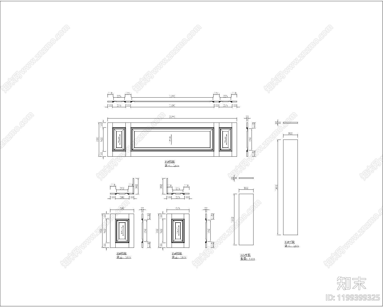 综合家具节点cad施工图下载【ID:1199399325】