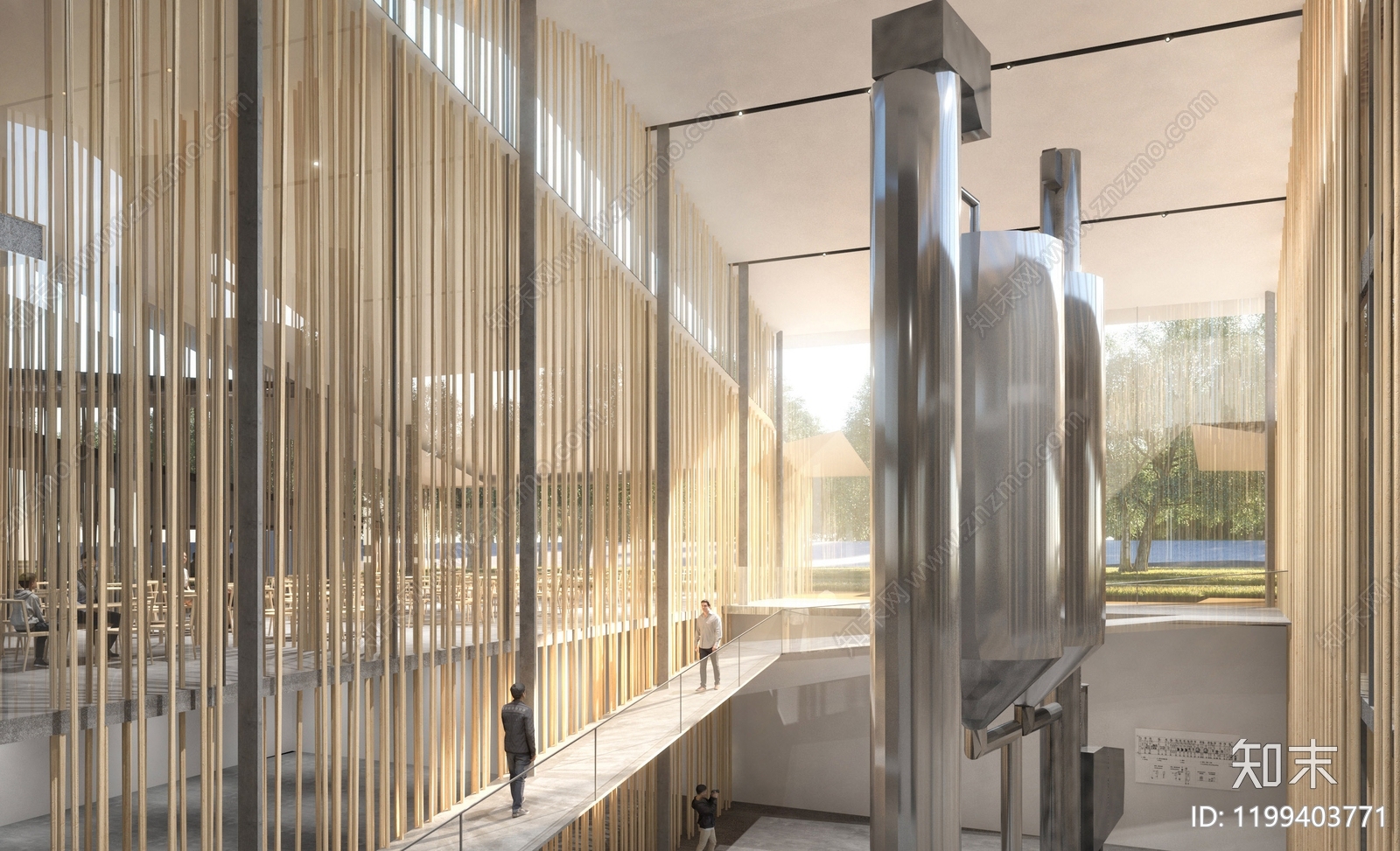 现代新中式展馆建筑下载【ID:1199403771】