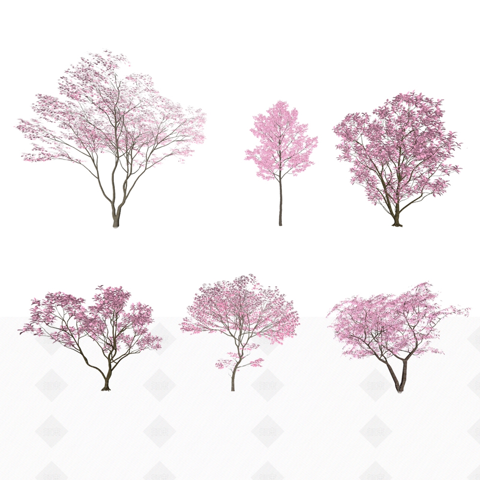 乔木SU模型下载【ID:1199404285】