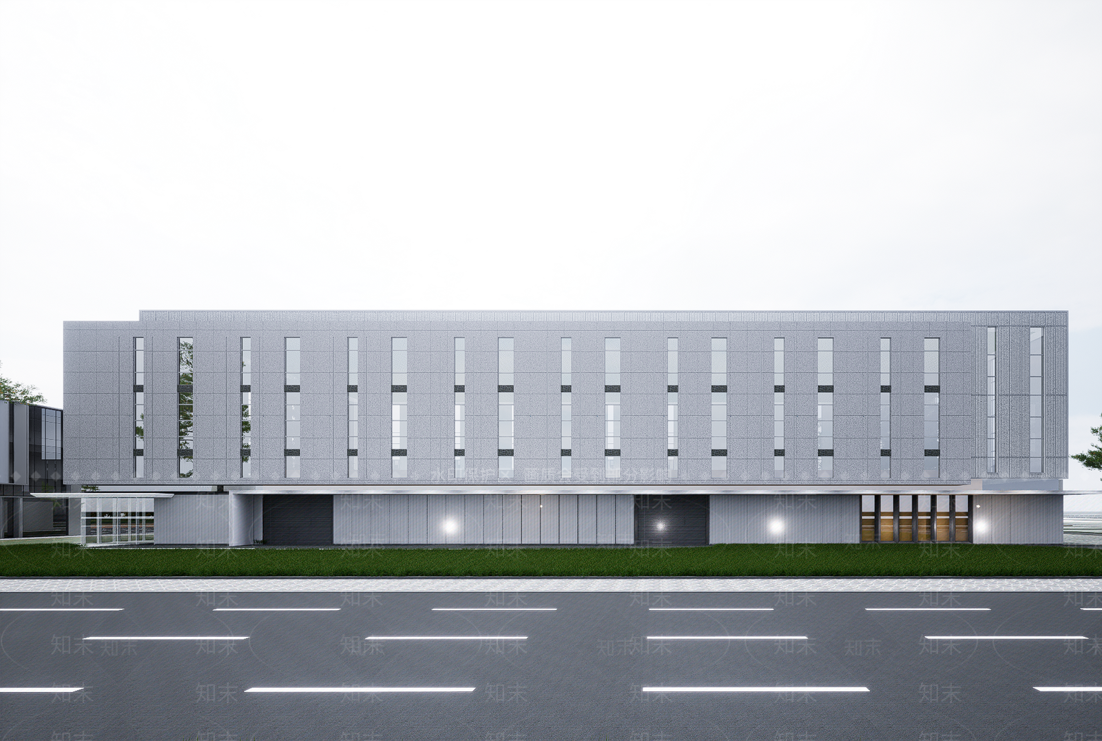 现代仓库SU模型下载【ID:1199404819】