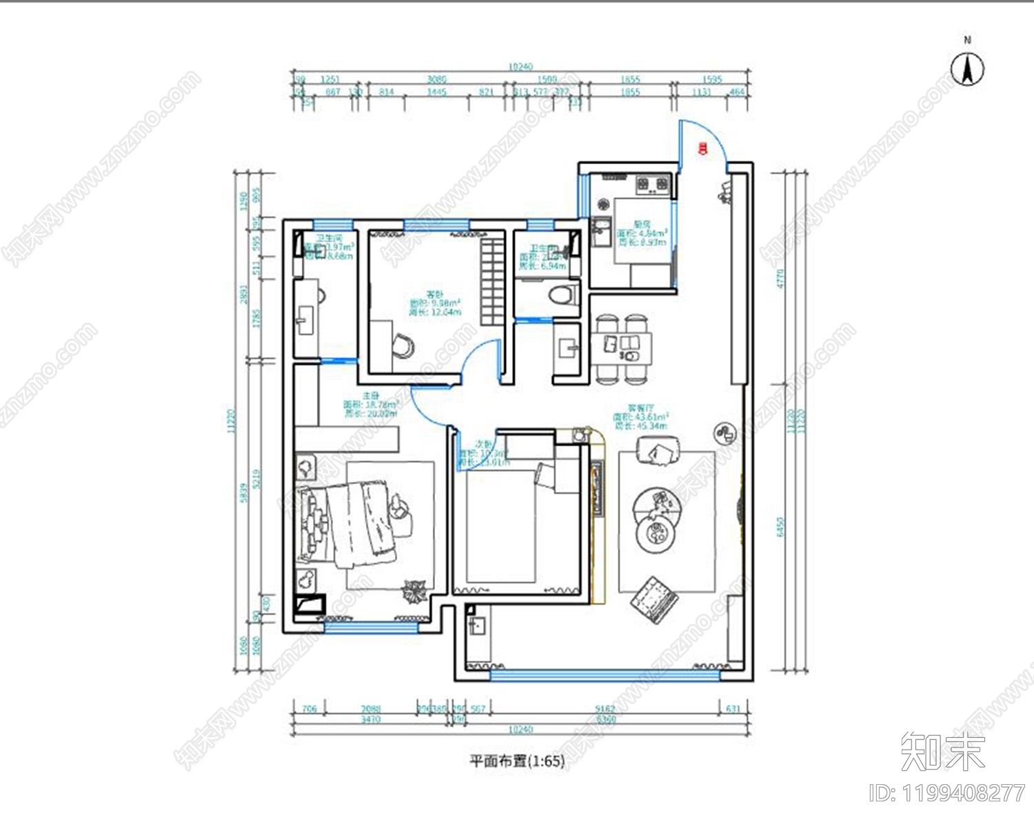 全屋定制施工图下载【ID:1199408277】