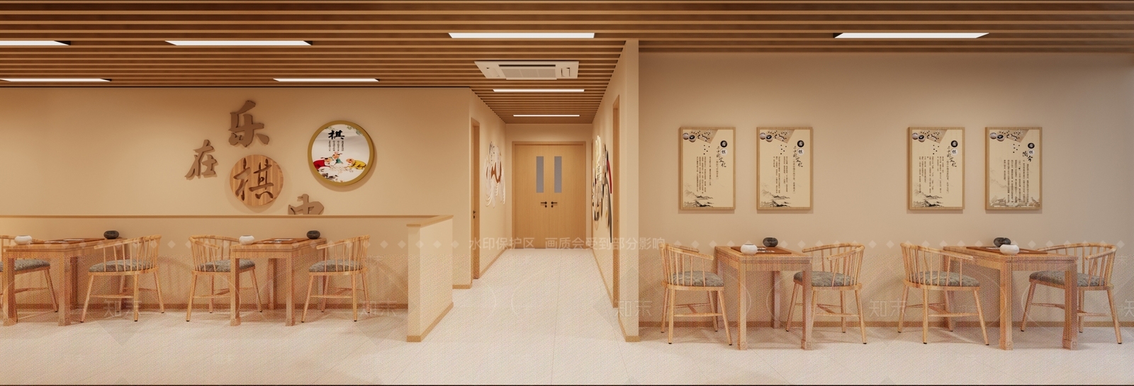 现代简约其他娱乐空间3D模型下载【ID:1199412887】