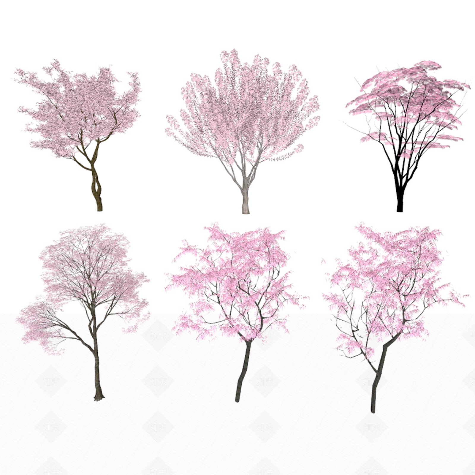 乔木SU模型下载【ID:1199411333】