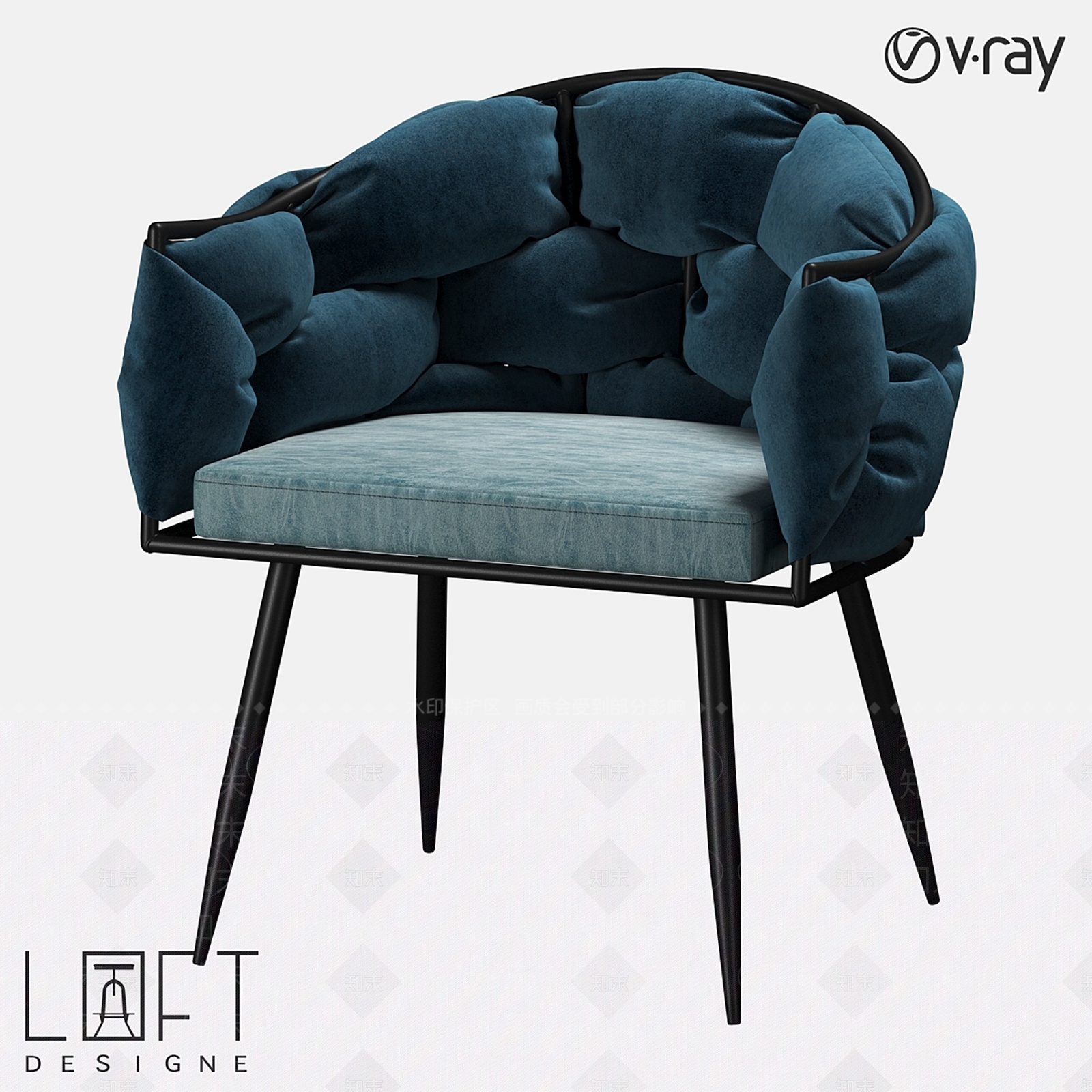 其他椅子3D模型下载【ID:1199412558】