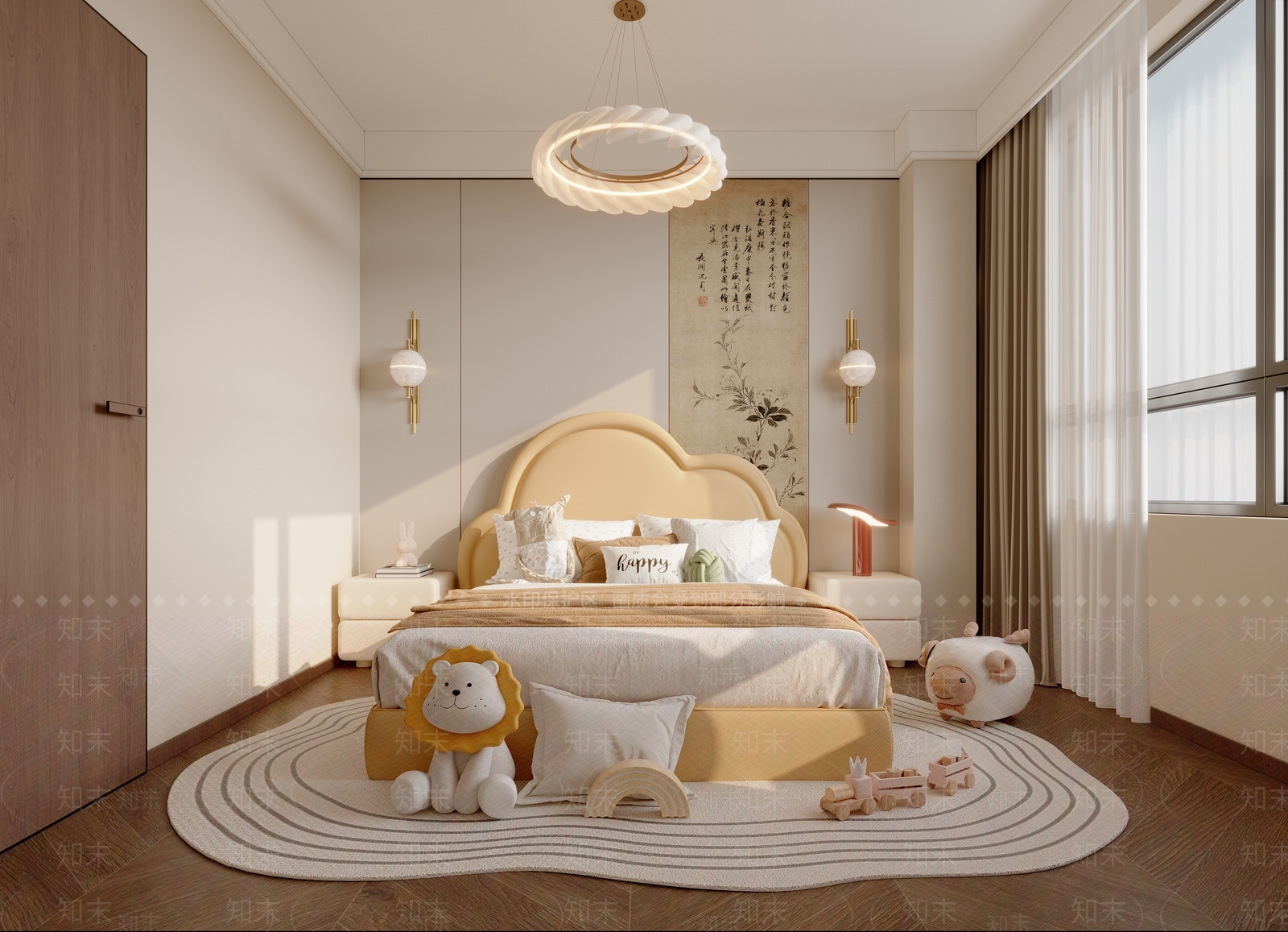 中古女孩房3D模型下载【ID:1199418298】