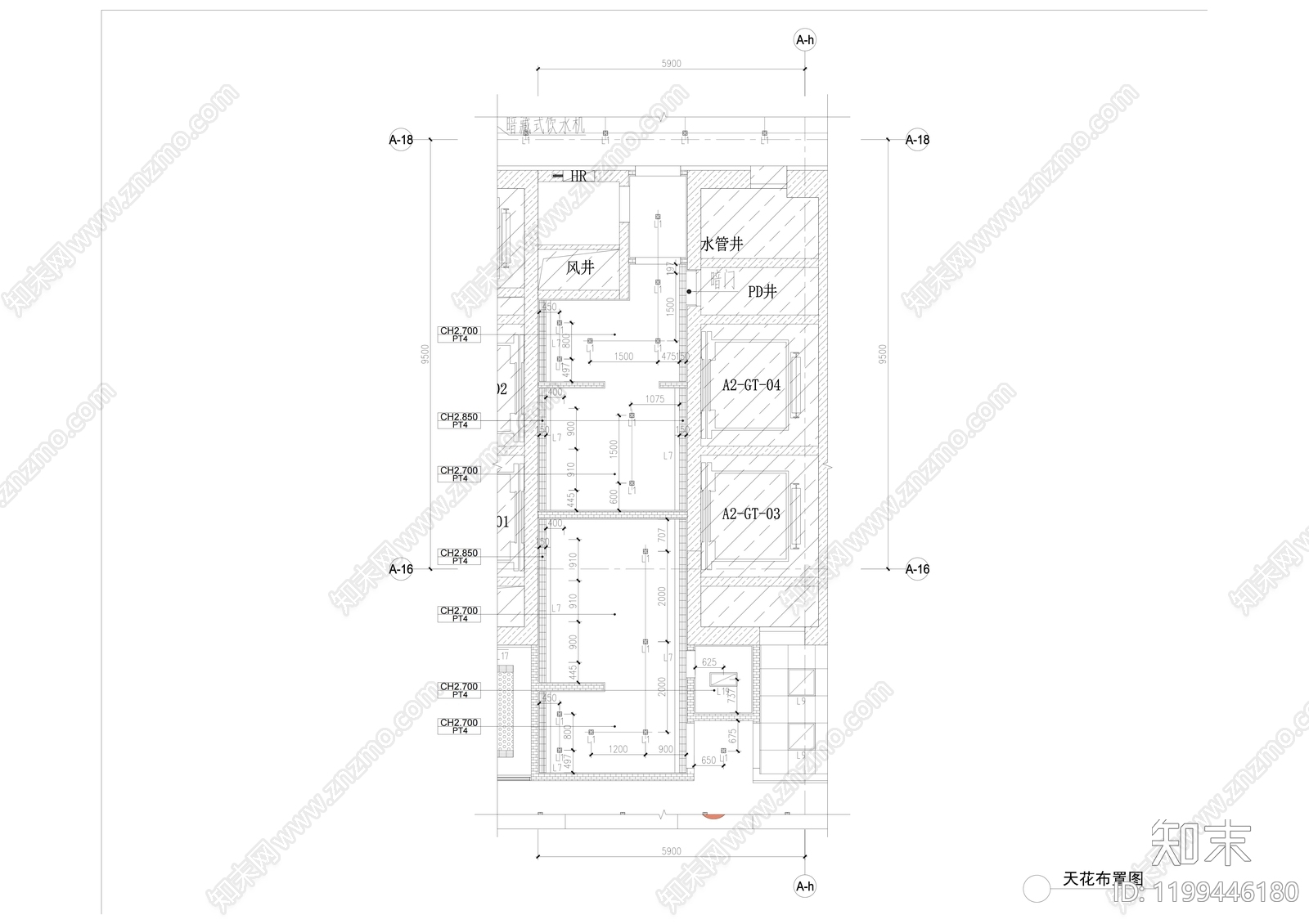 现代公共卫生间cad施工图下载【ID:1199446180】