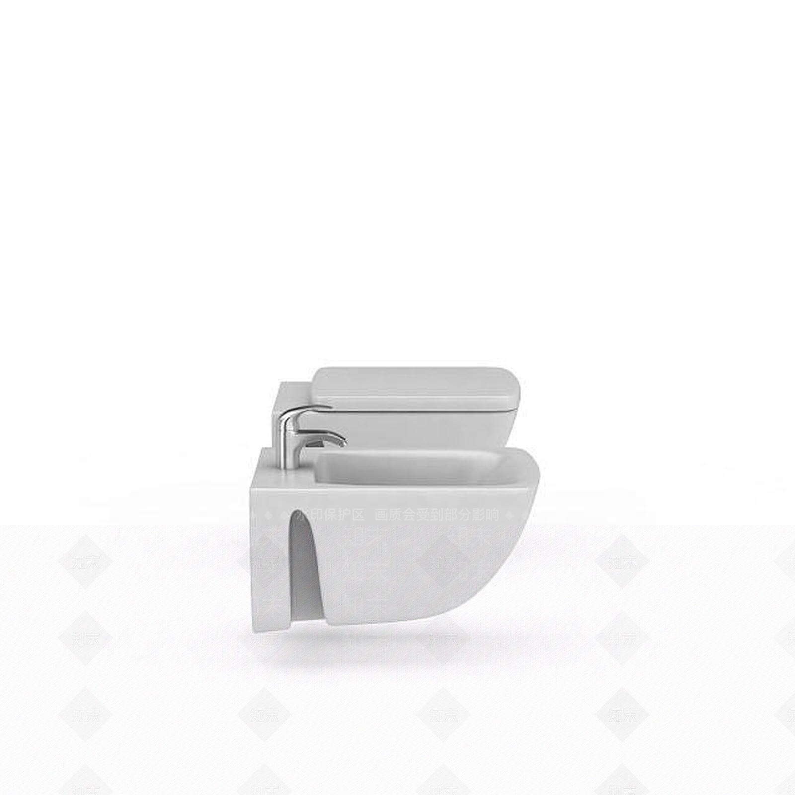现代卫浴器材3D模型下载【ID:1199449490】