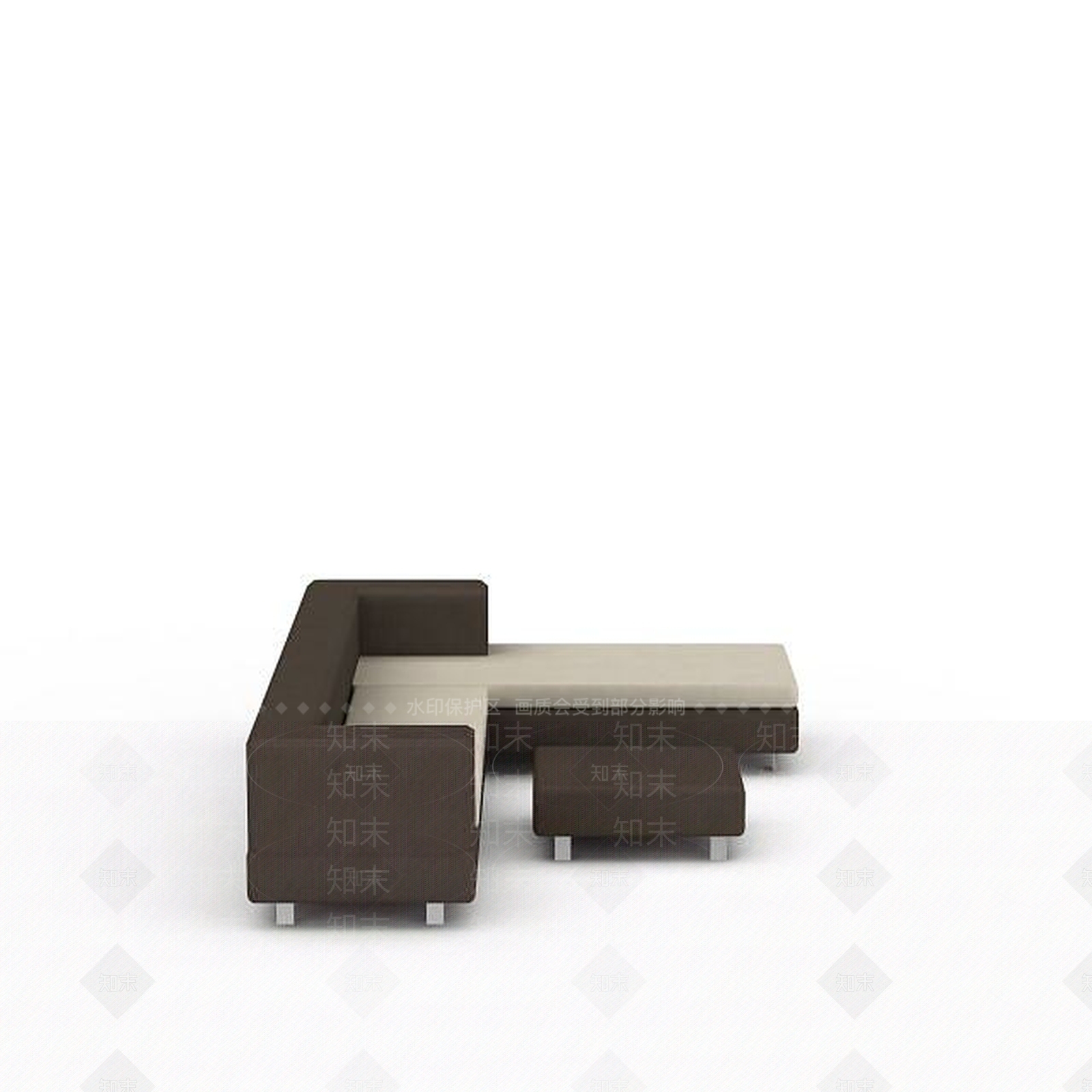 现代摩登沙发组合3D模型下载【ID:1199450220】