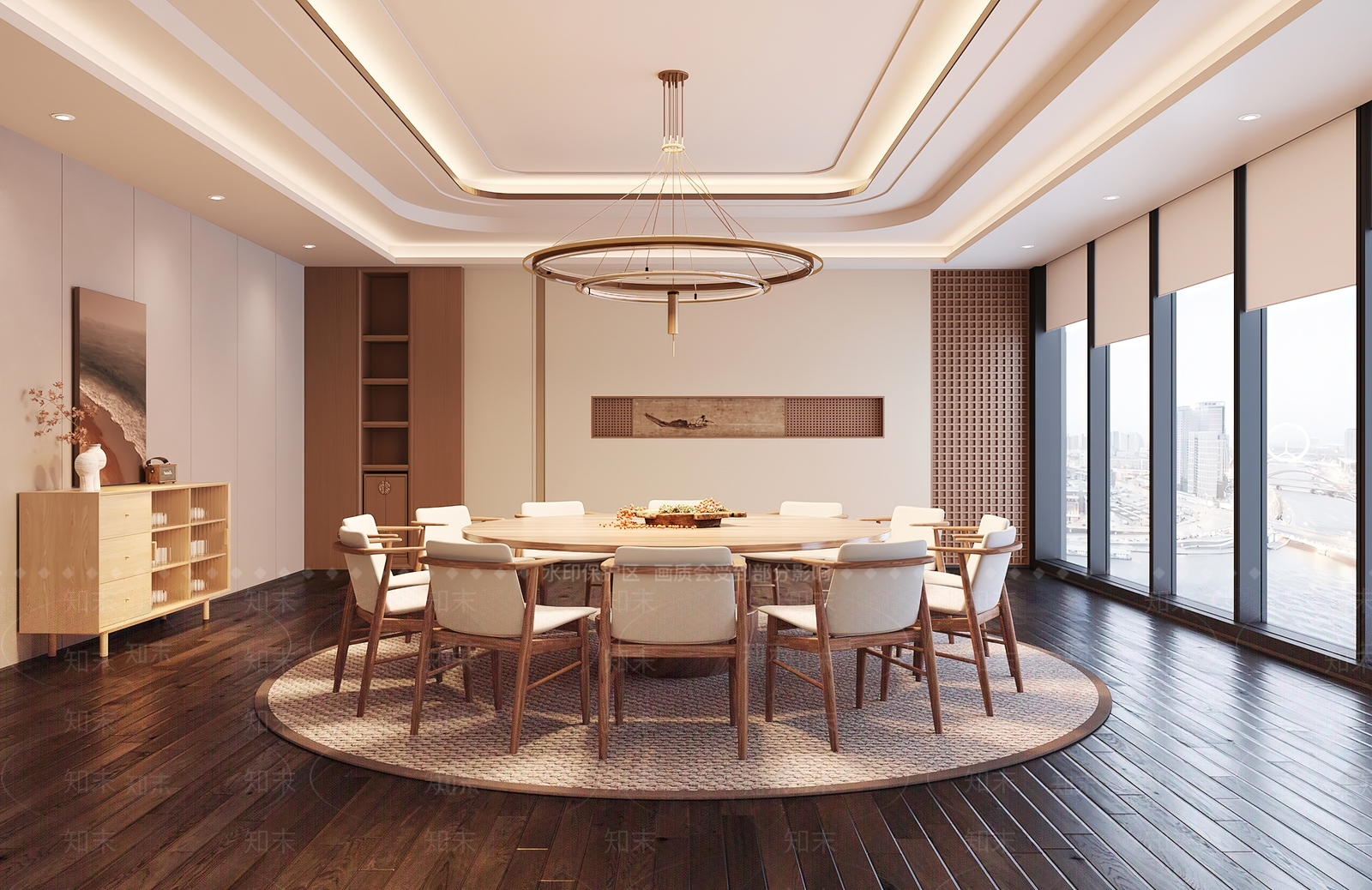 侘寂包厢3D模型下载【ID:1199451085】