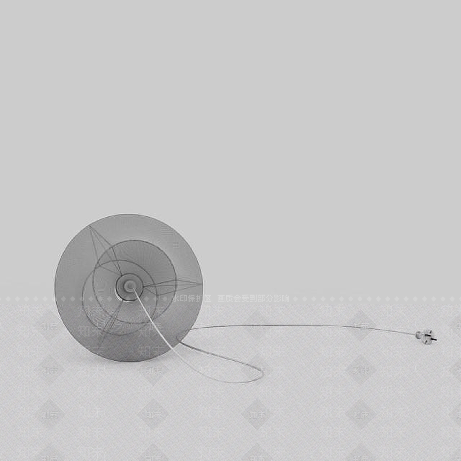 现代透明网状落地灯3D模型下载【ID:1199454776】