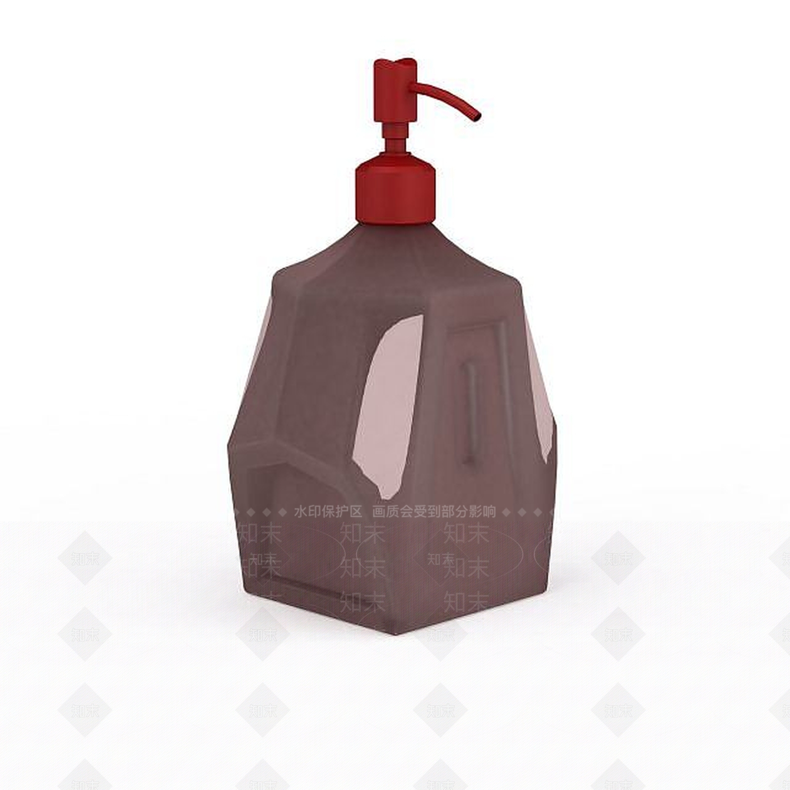 现代洗护用品储存瓶3D模型下载【ID:1199455024】
