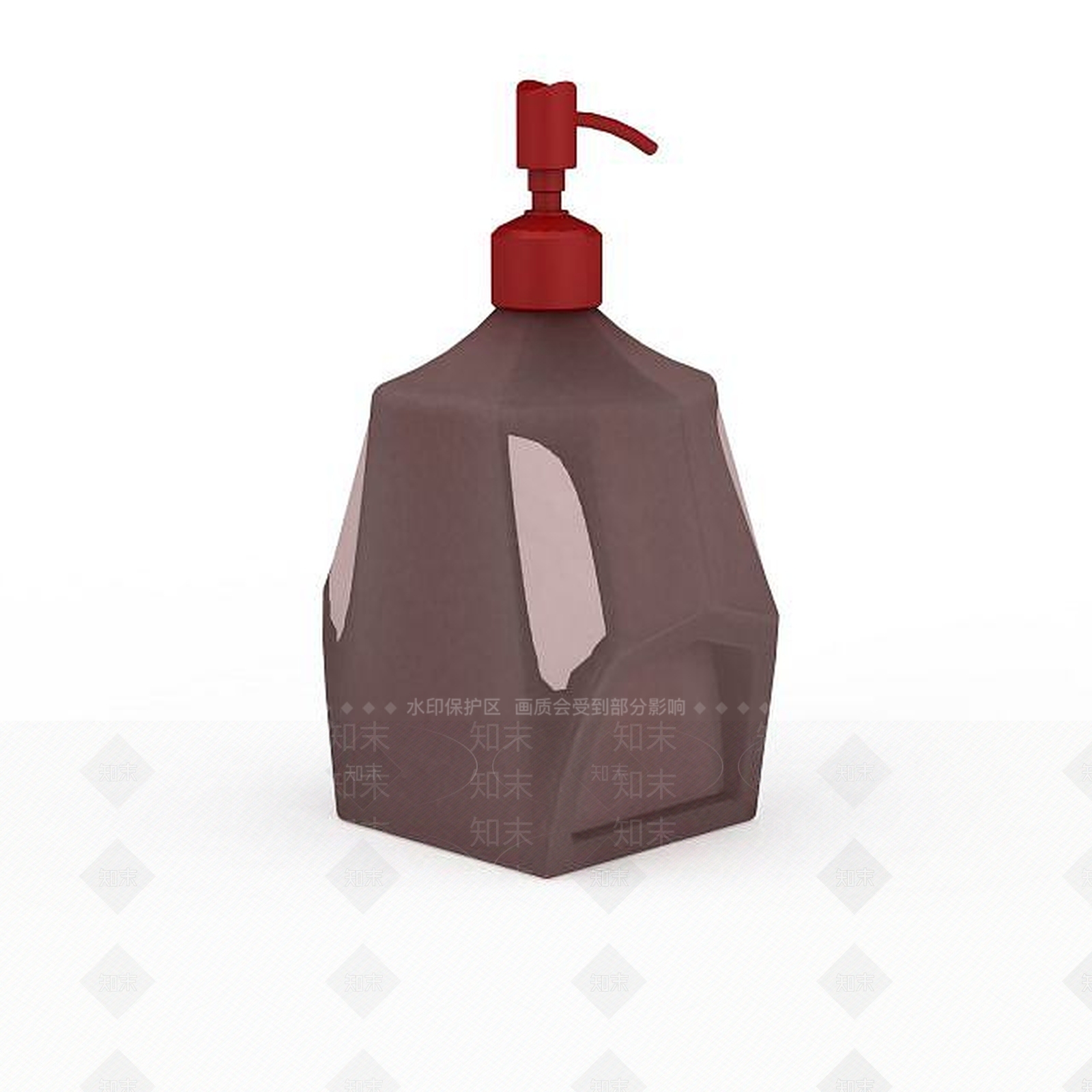 现代洗护用品储存瓶3D模型下载【ID:1199455024】