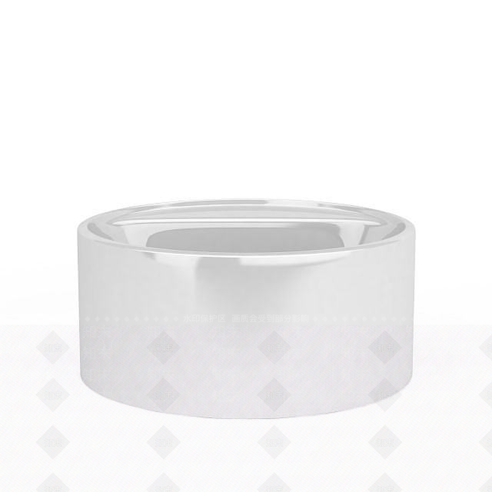 现代圆形大浴缸3D模型下载【ID:1199459831】