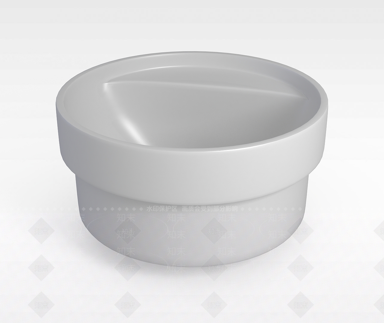 现代圆形按摩浴缸3D模型下载【ID:1199460052】