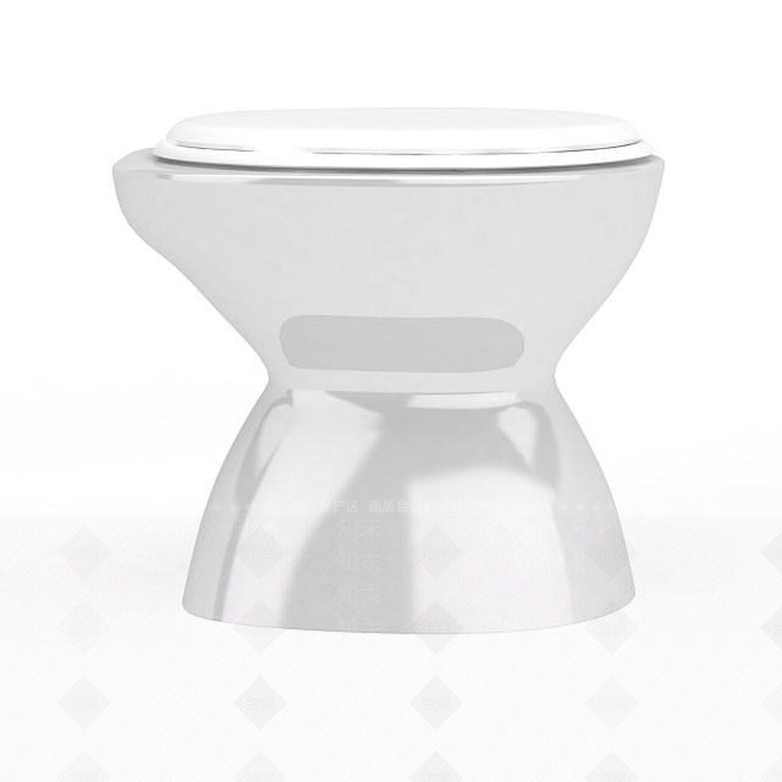 现代坐便器3D模型下载【ID:1199460132】