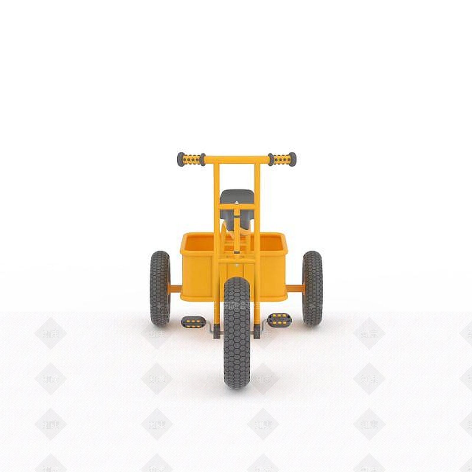 现代儿童皮卡车3D模型下载【ID:1199462023】