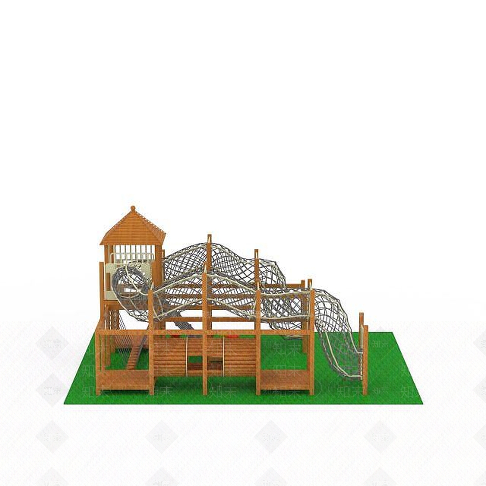 现代拱笼组合3D模型下载【ID:1199462086】