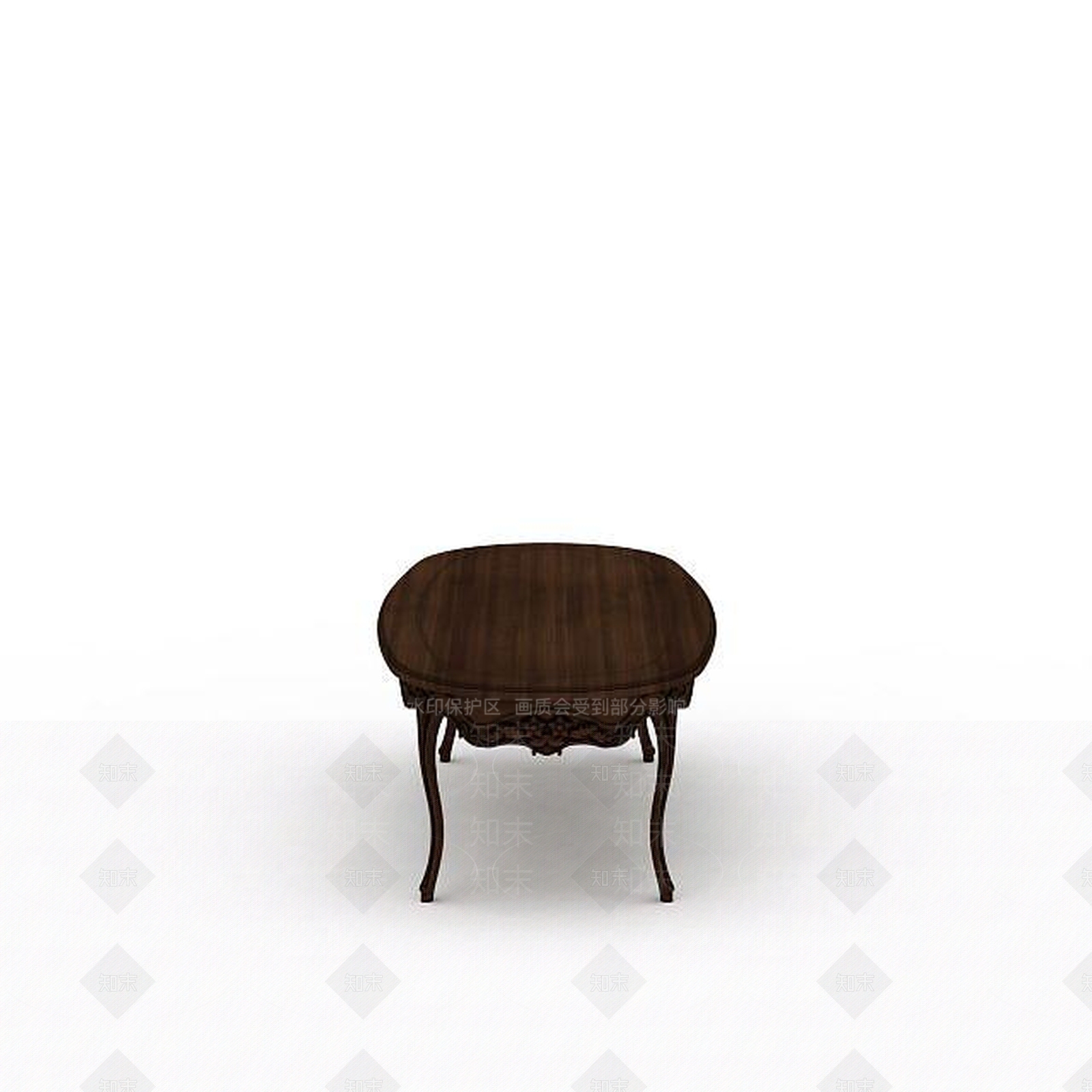 现代雕花餐桌3D模型下载【ID:1199462529】