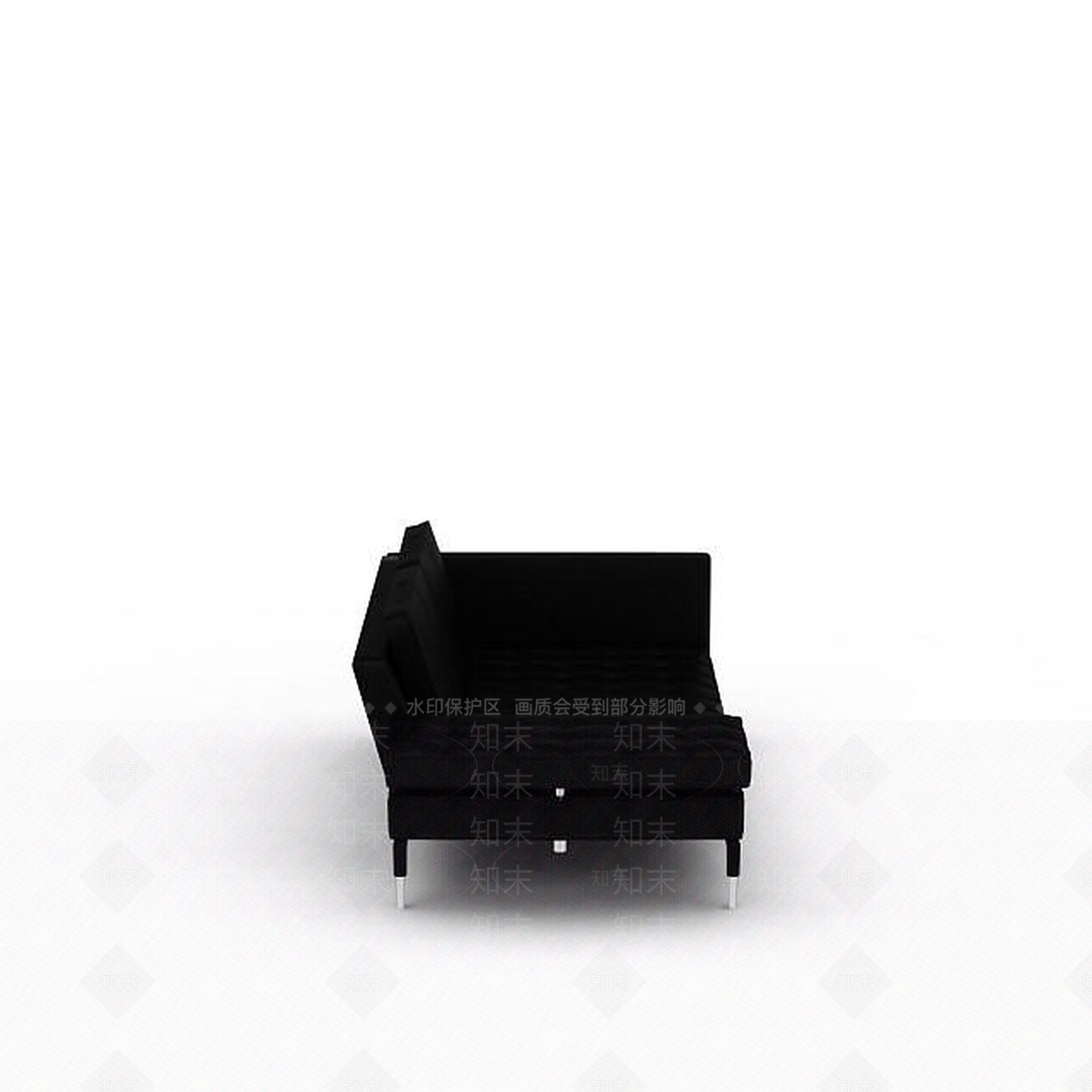 现代休闲沙发床3D模型下载【ID:1199463897】