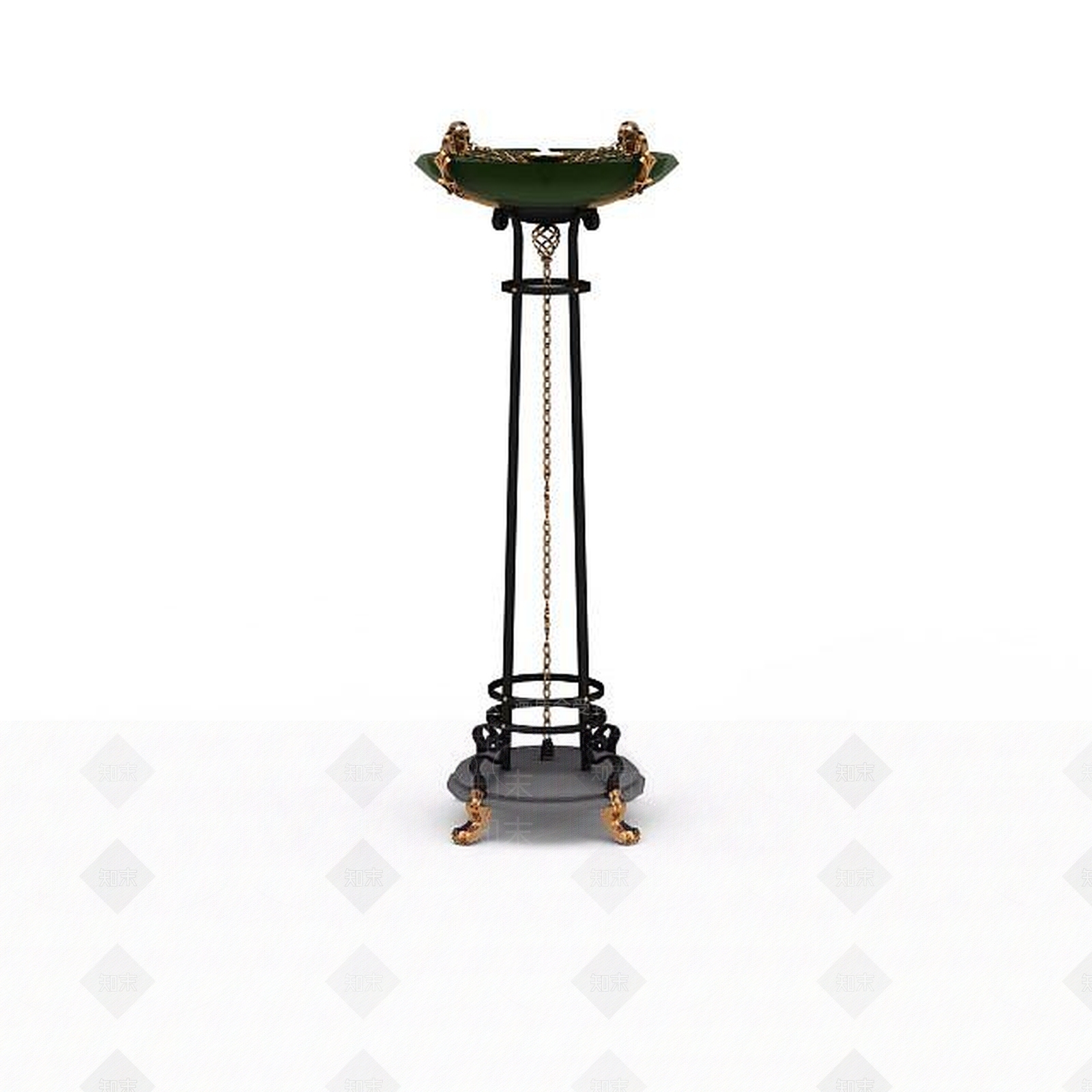 中式装饰品3D模型下载【ID:1199467354】