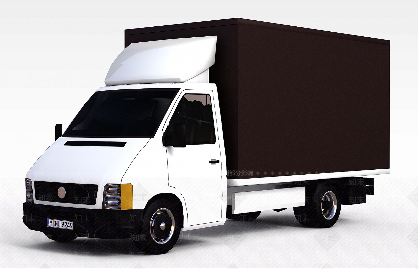 现代大卡车3D模型下载【ID:1199467597】