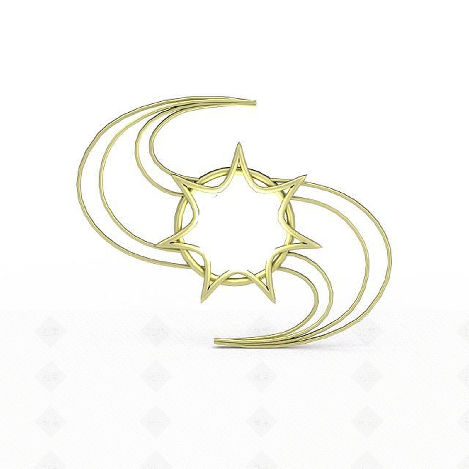 现代创意饰品3D模型下载【ID:1199467760】