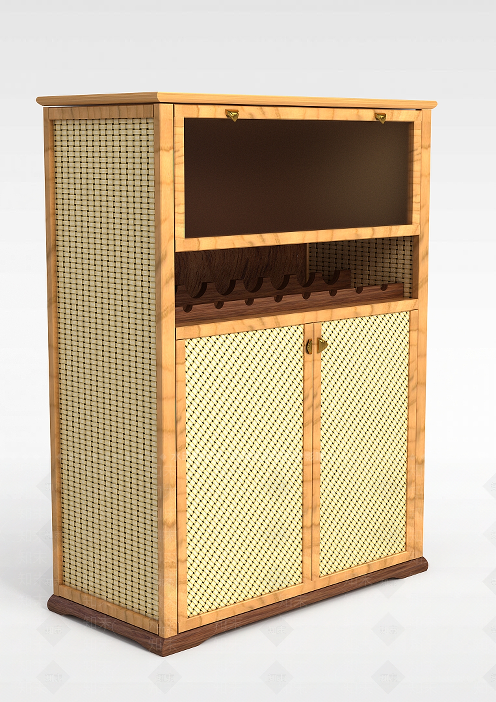 东南亚边柜3D模型下载【ID:1199468678】