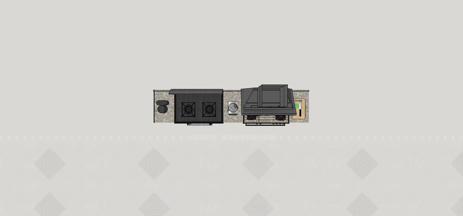 灶台SU模型下载【ID:1199468920】