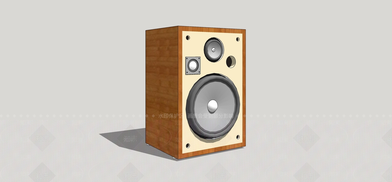 音响SU模型下载【ID:1199469655】