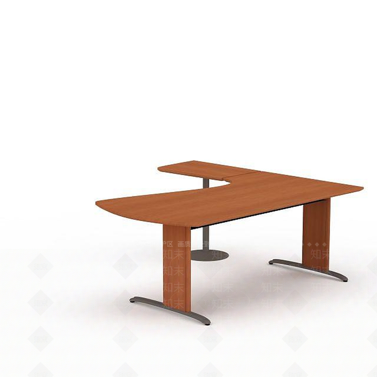 现代办公桌3D模型下载【ID:1199469734】
