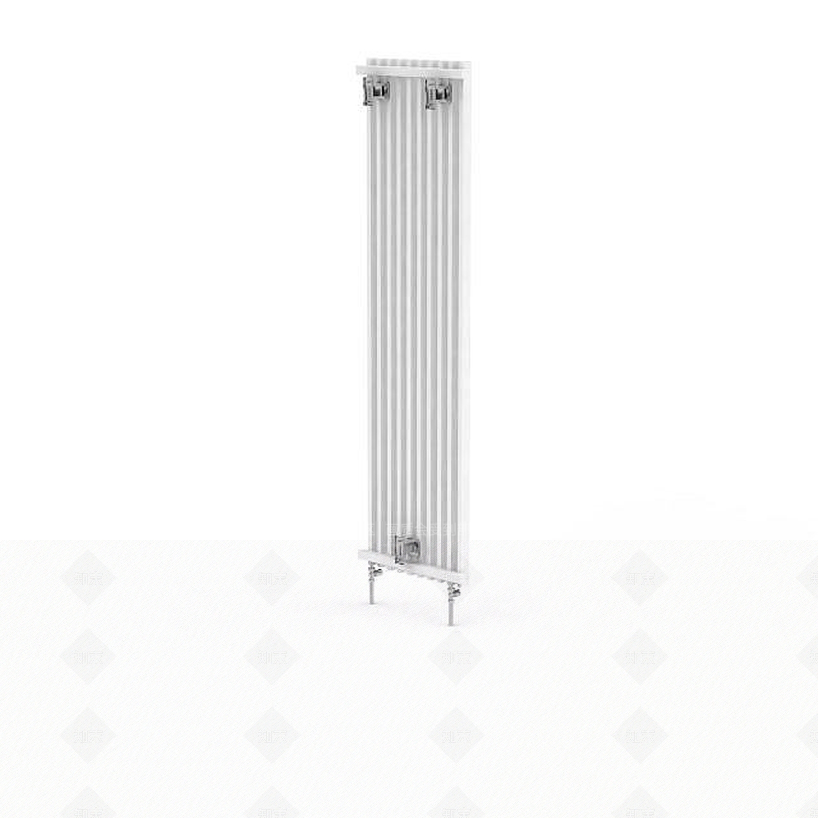 现代立式散热器3D模型下载【ID:1199471613】
