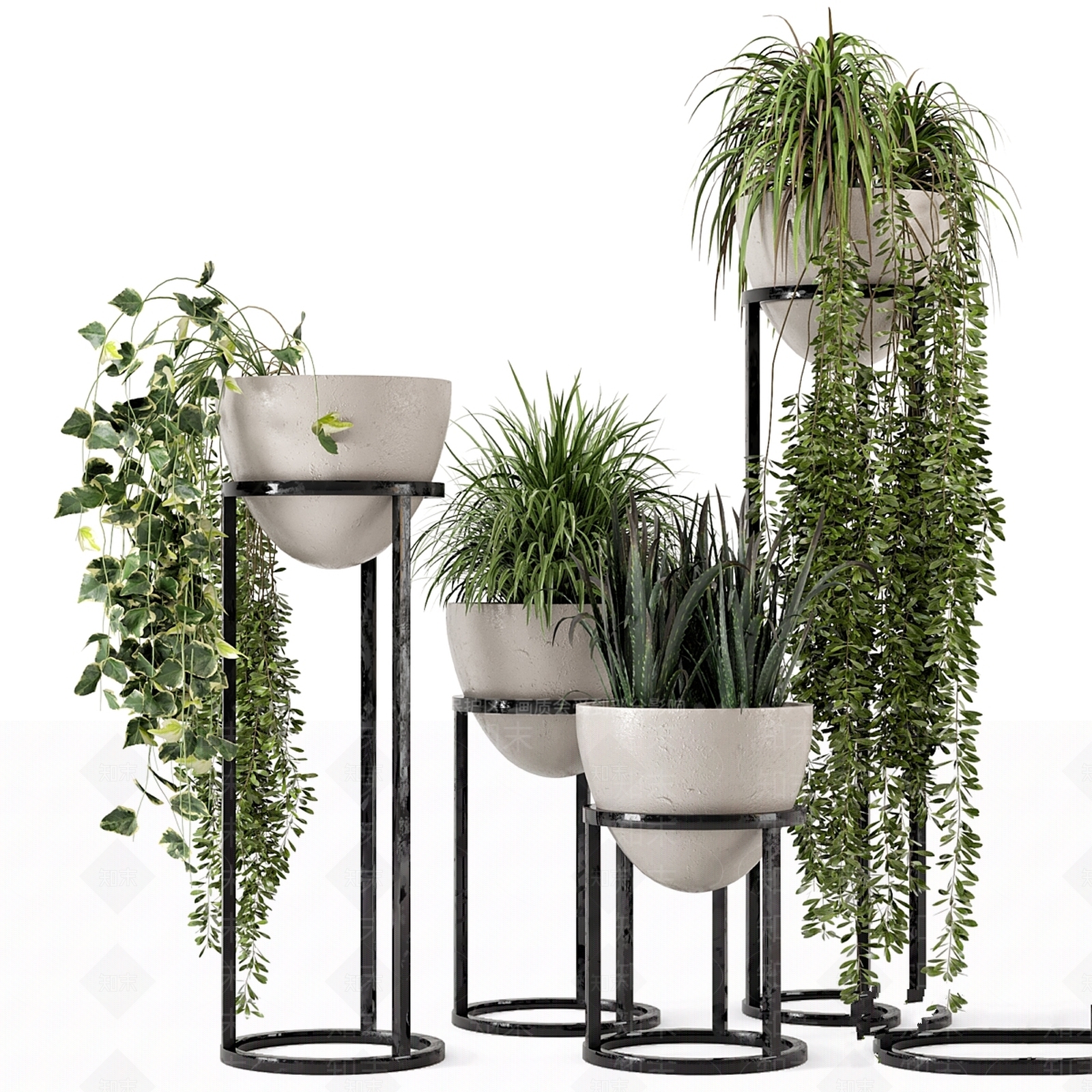 盆栽3D模型下载【ID:1199473496】