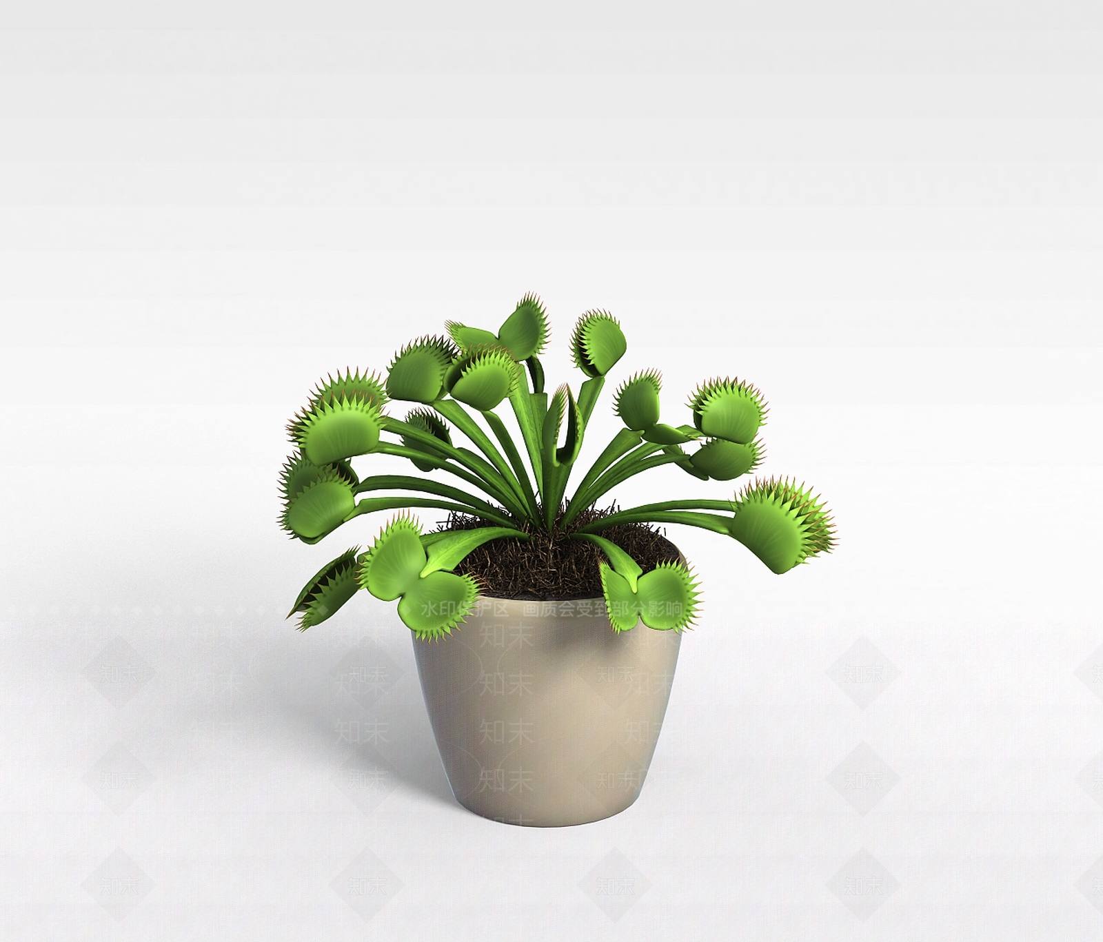 现代异形植物3D模型下载【ID:1199473578】