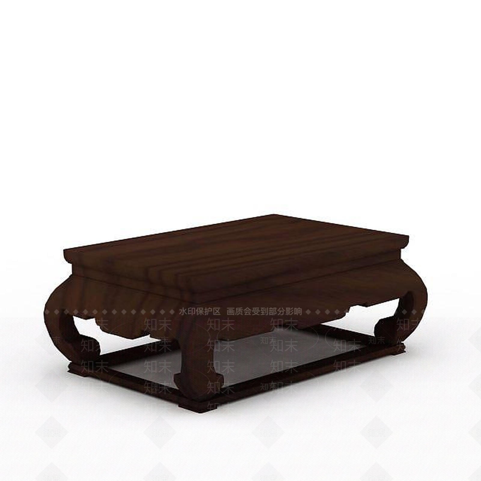 中式茶几3D模型下载【ID:1199473639】