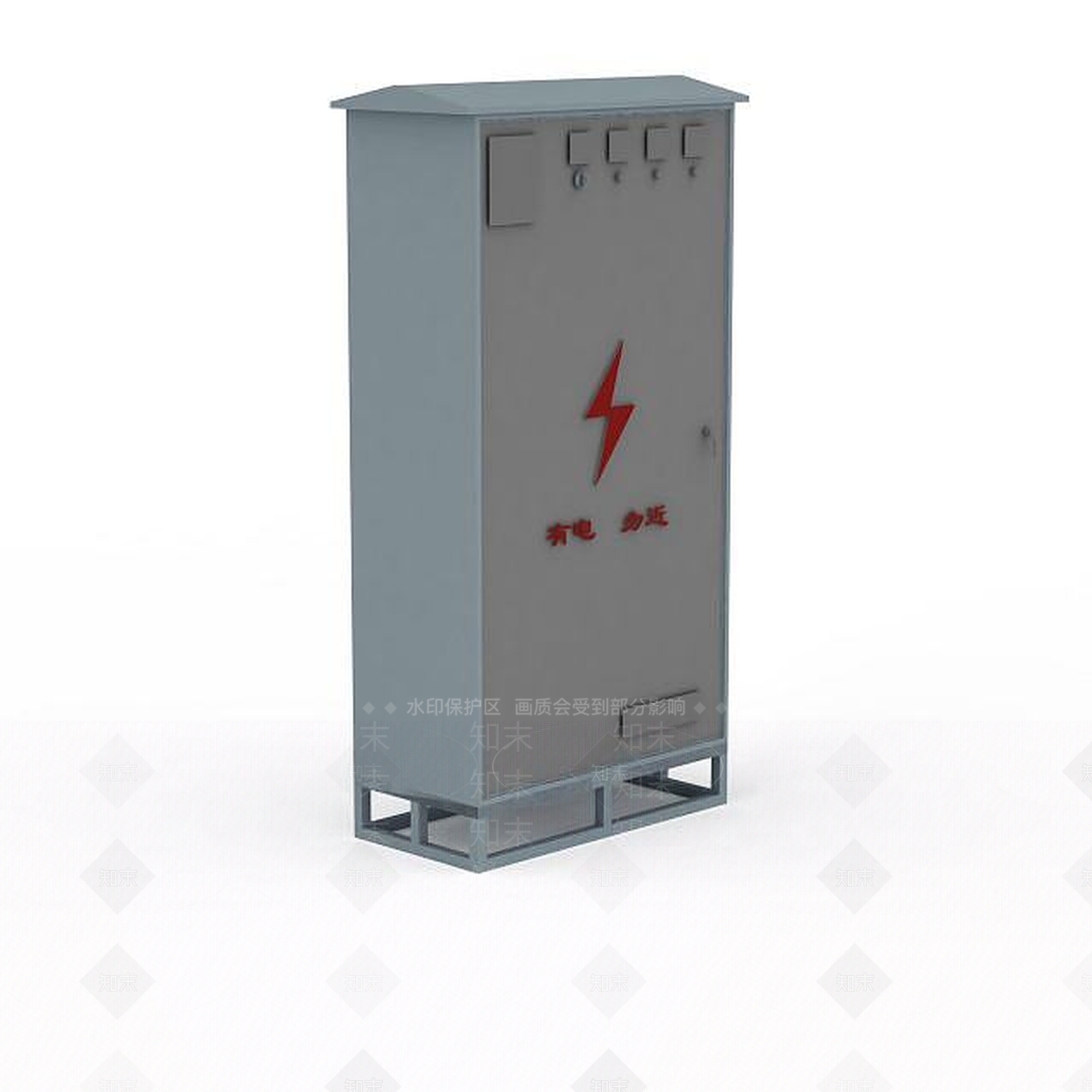 现代公共电箱3D模型下载【ID:1199474440】
