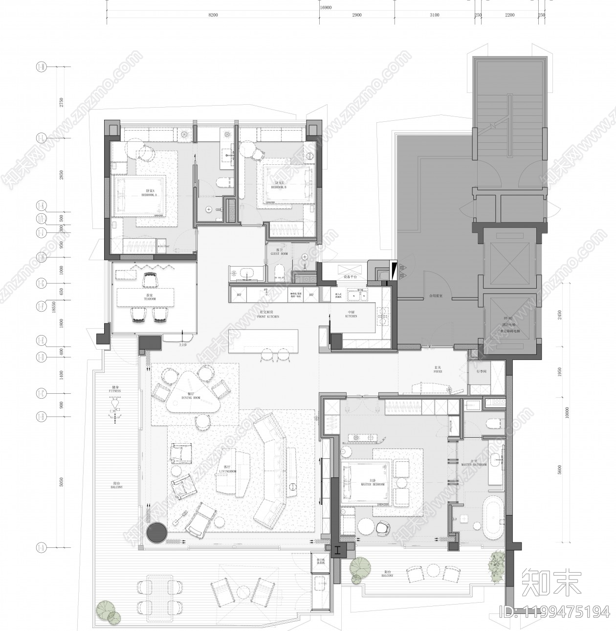 现代简约家居住宅下载【ID:1199475194】