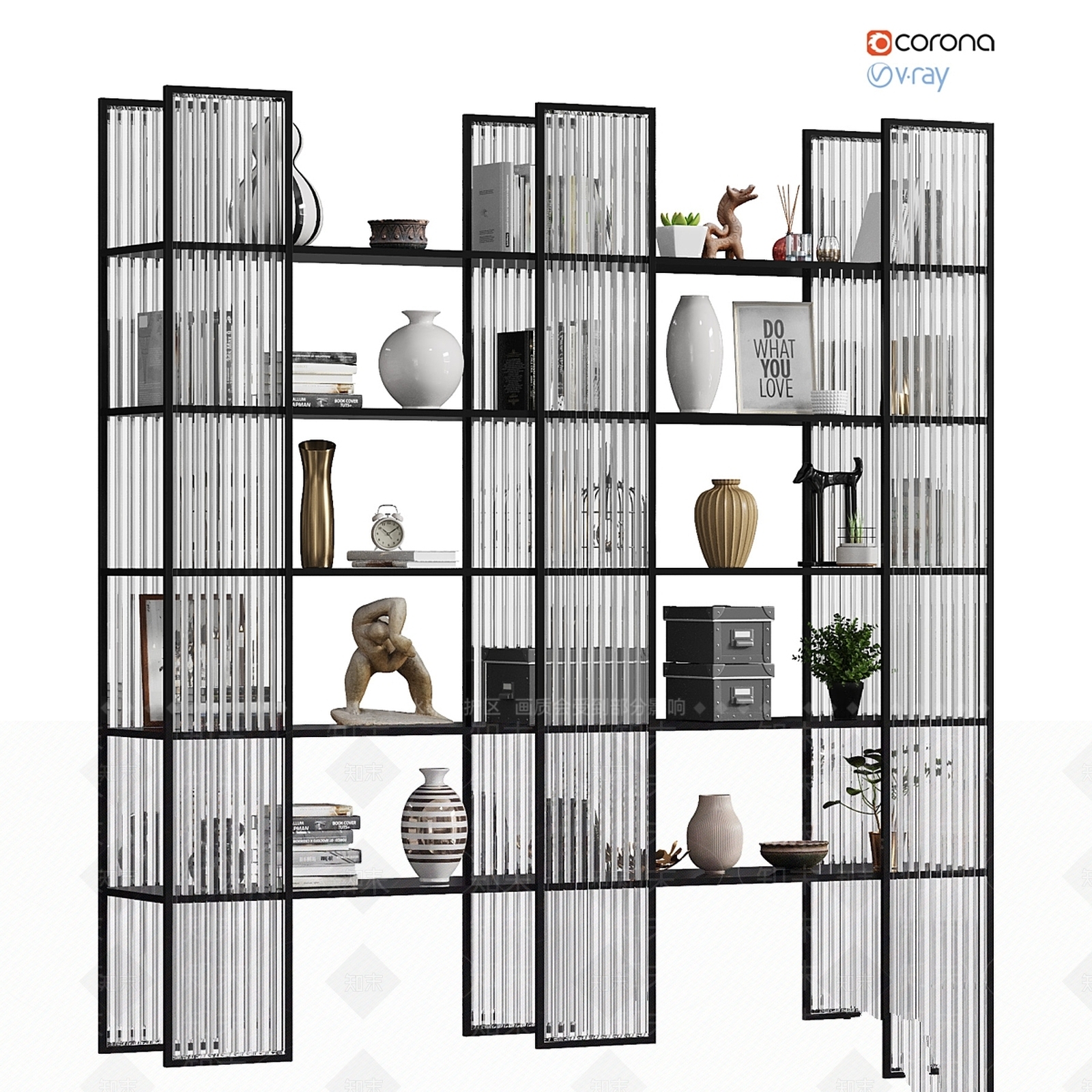 置物架3D模型下载【ID:1199477676】
