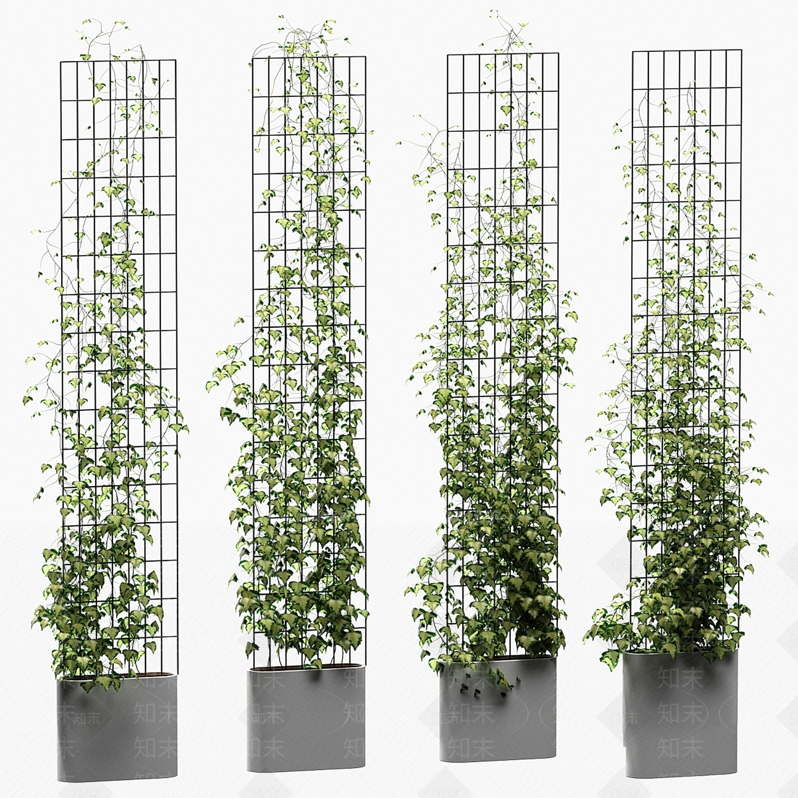 绿植墙3D模型下载【ID:1199492592】