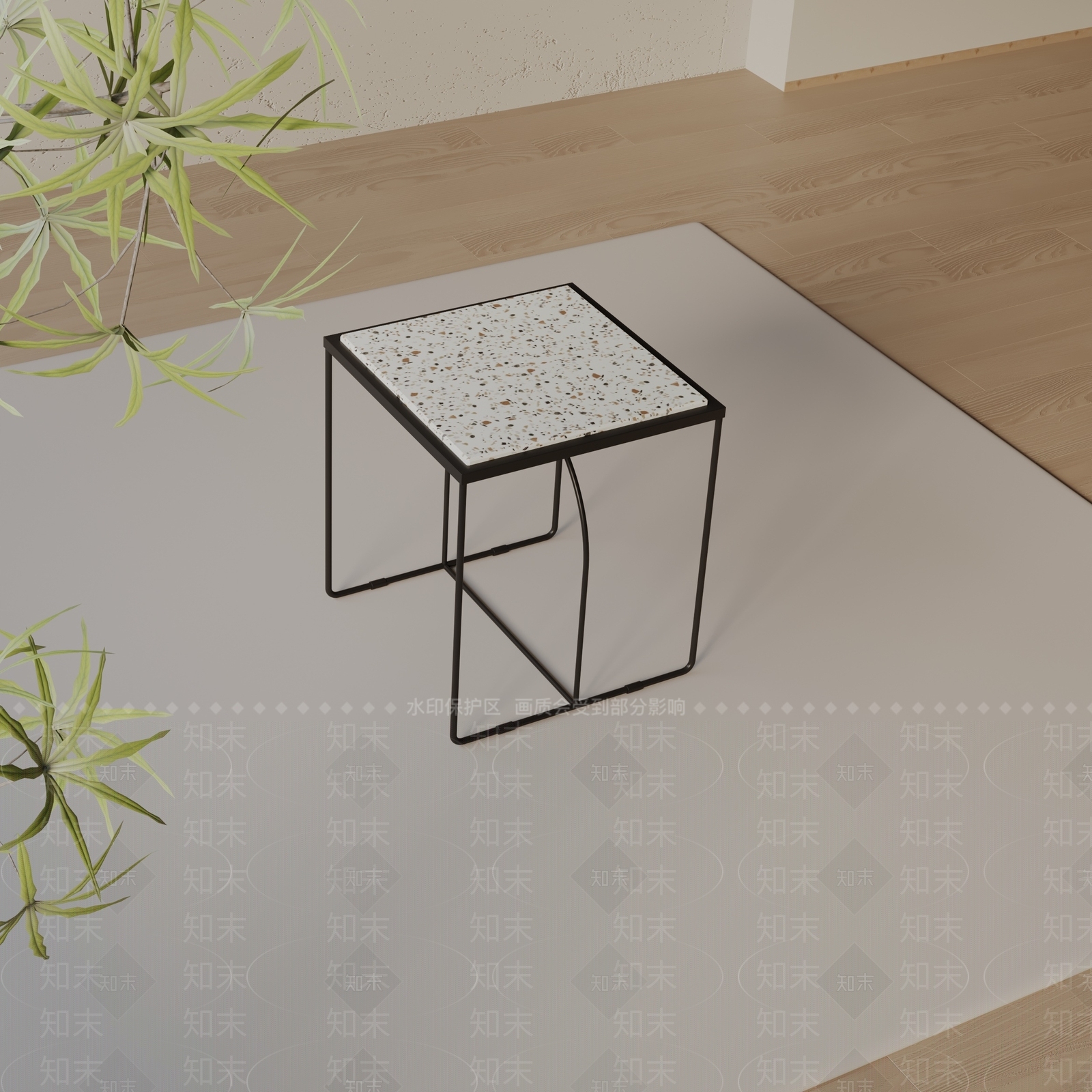 现代边几3D模型下载【ID:1199494876】
