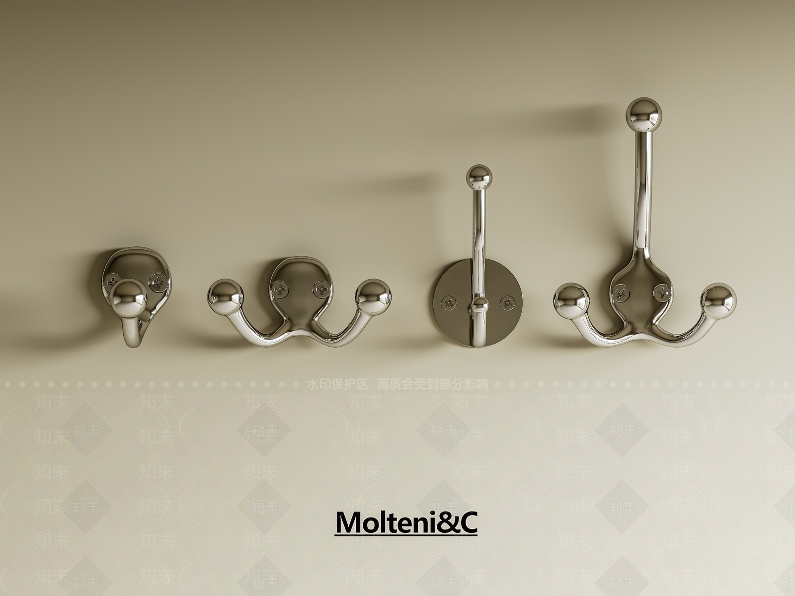 现代简约挂钩SU模型下载【ID:1199495875】