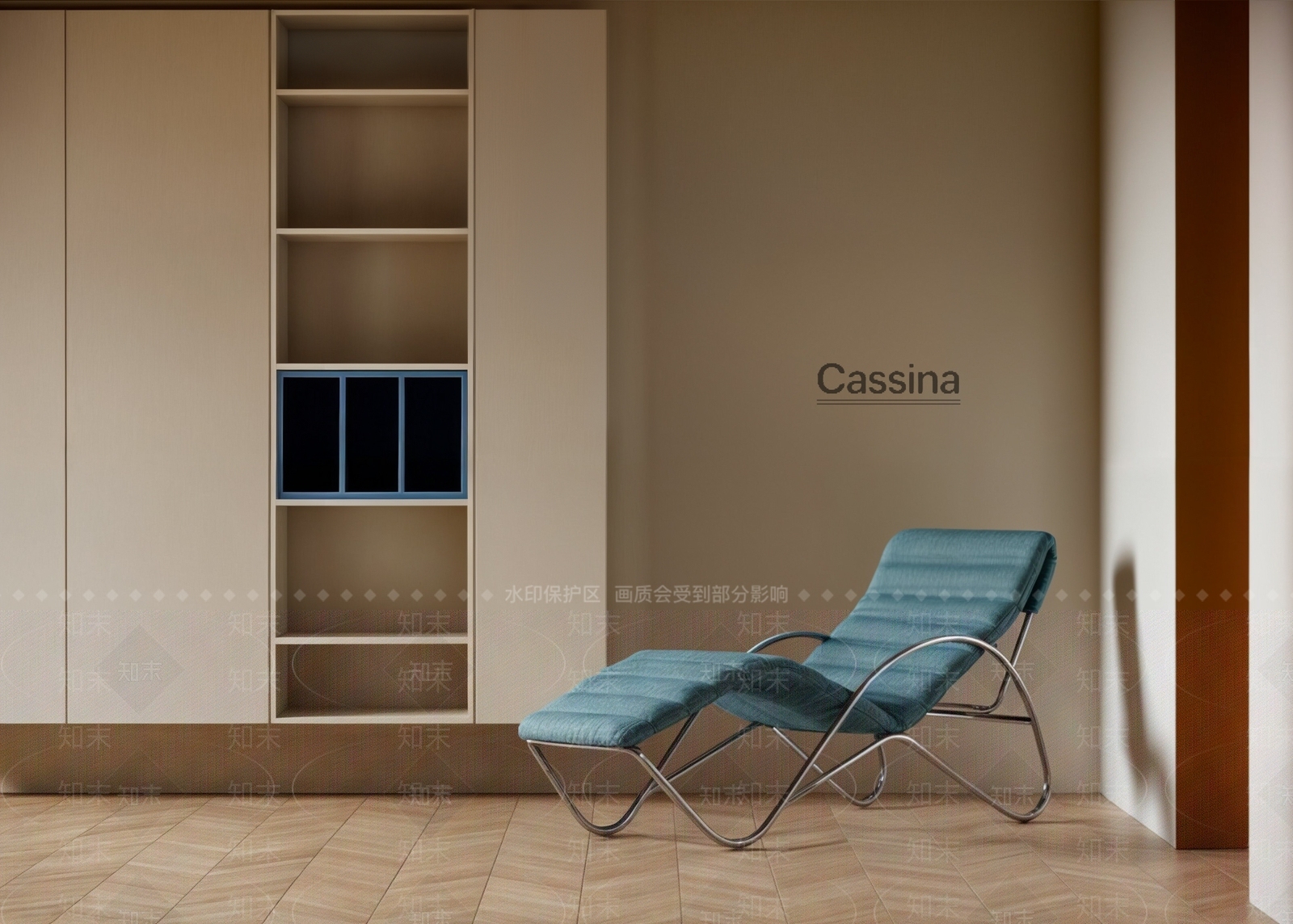 中古侘寂躺椅SU模型下载【ID:1199496268】