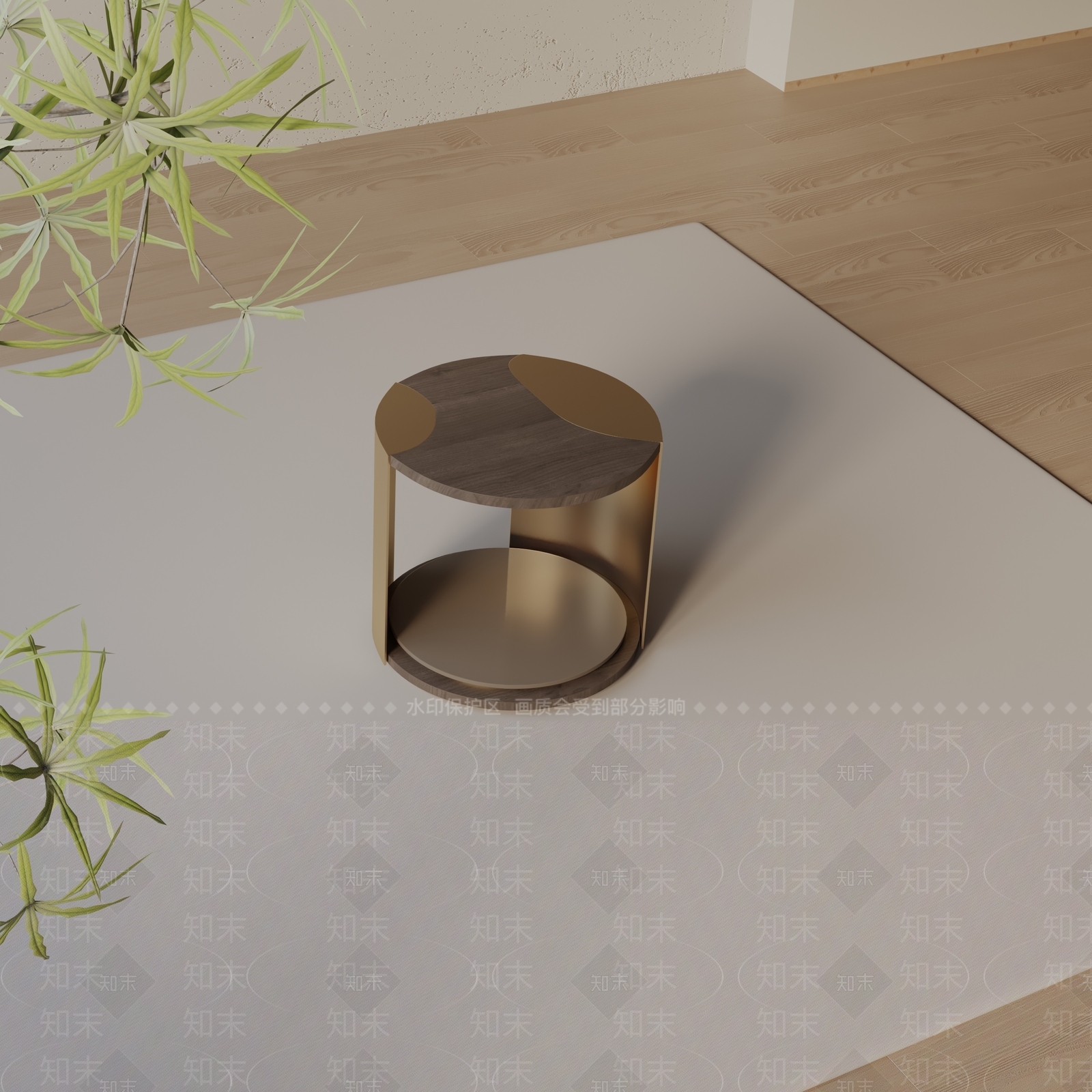 现代边几3D模型下载【ID:1199498333】