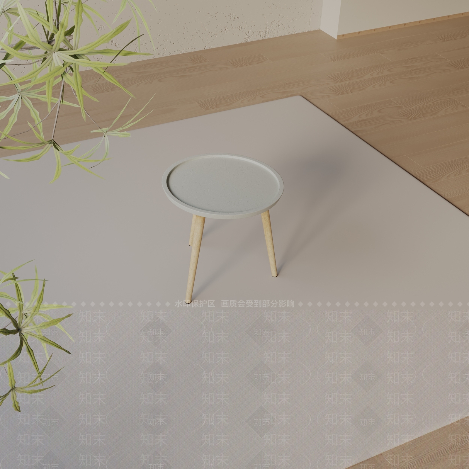 现代边几3D模型下载【ID:1199498874】
