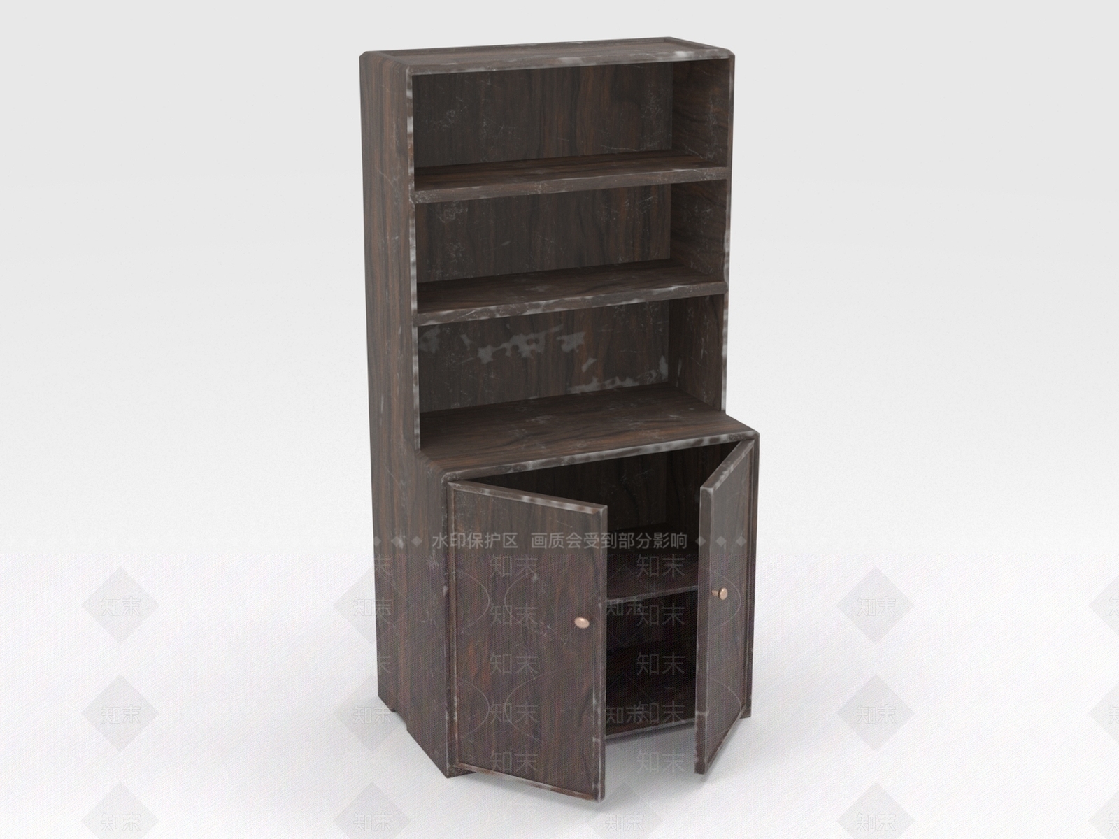 工业书柜3D模型下载【ID:1199498924】