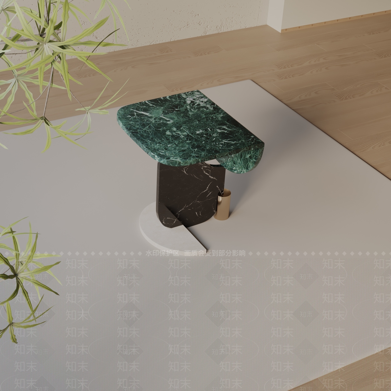 现代边几3D模型下载【ID:1199500853】