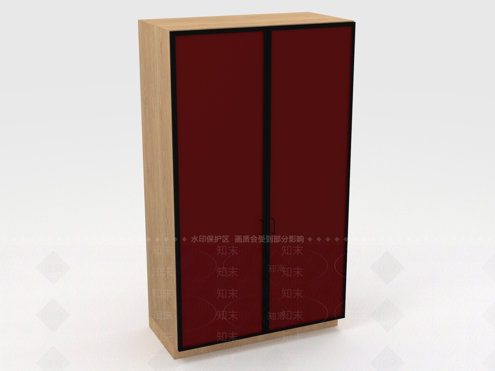 现代衣柜3D模型下载【ID:1199501025】