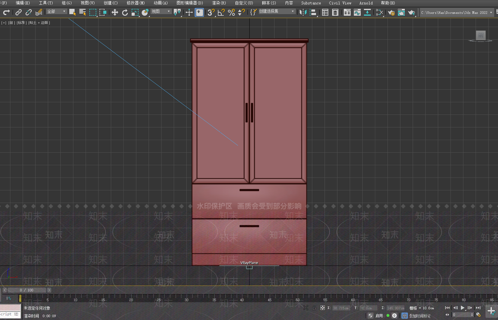 现代衣柜3D模型下载【ID:1199501959】