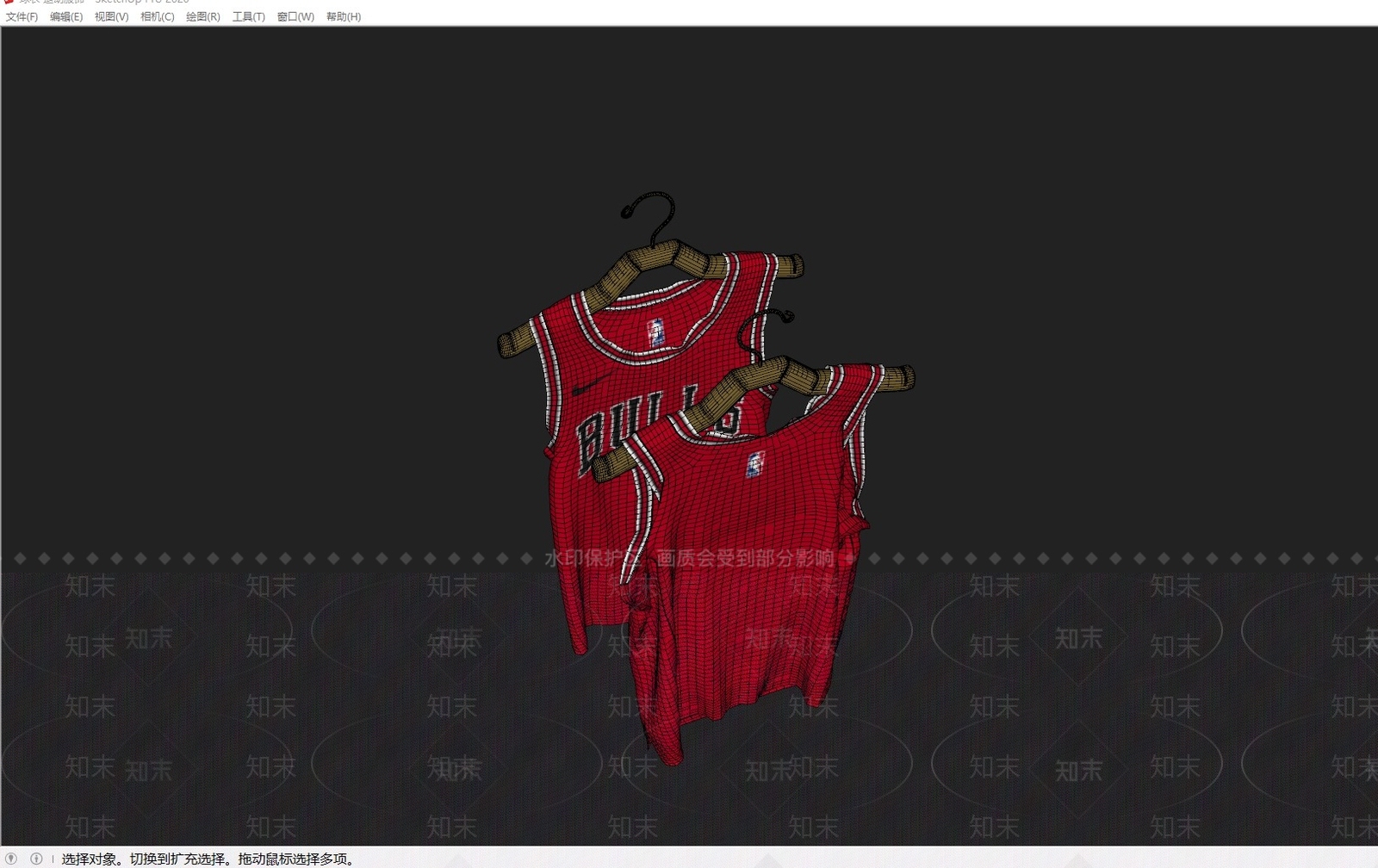 衣服SU模型下载【ID:1199505055】